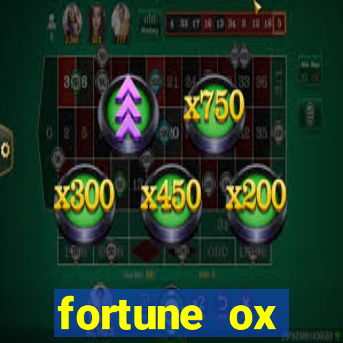 fortune ox horários pagantes